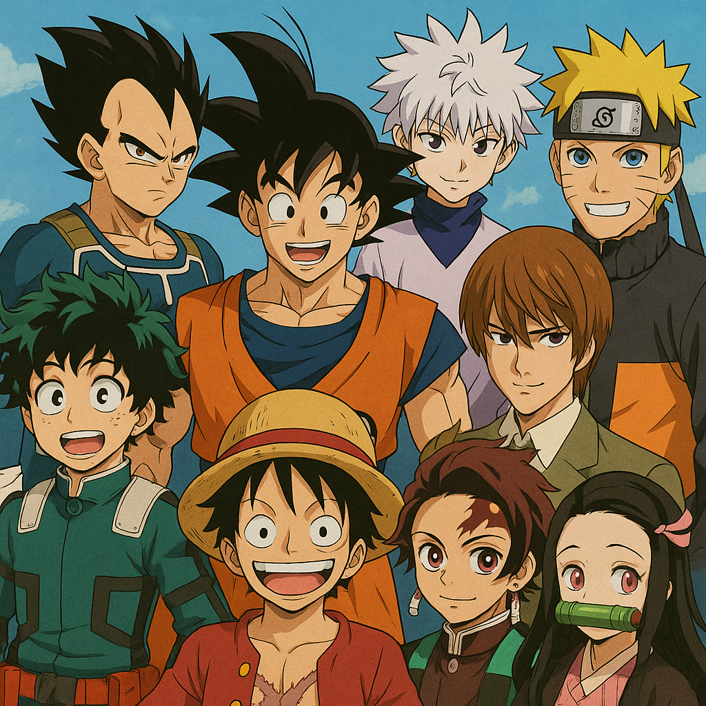 All Popular Anime Characters